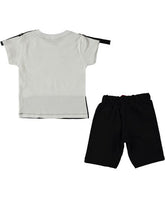 Compleu vara baieti, tricou si pantaloni scurti, Tiger, bumbac